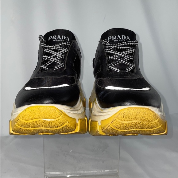 PRADA MILANO PLATFORM SNEAKERS FTL-10-119 - Picture 4 of 10